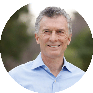 Portrait of Mauricio Macri